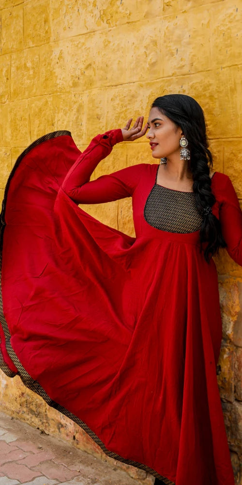 Fiddle Rose Anarkali