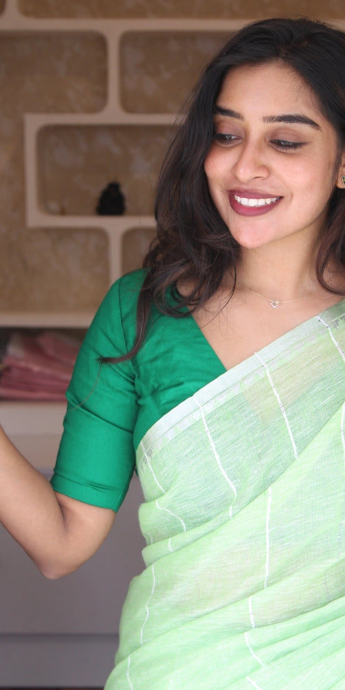 Green Saree