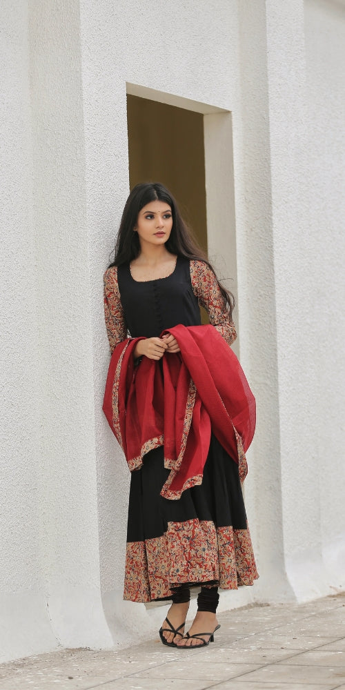 Pepper Flame Anarkali