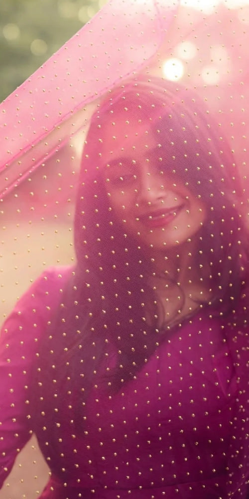 Purple Bangle Anarkali